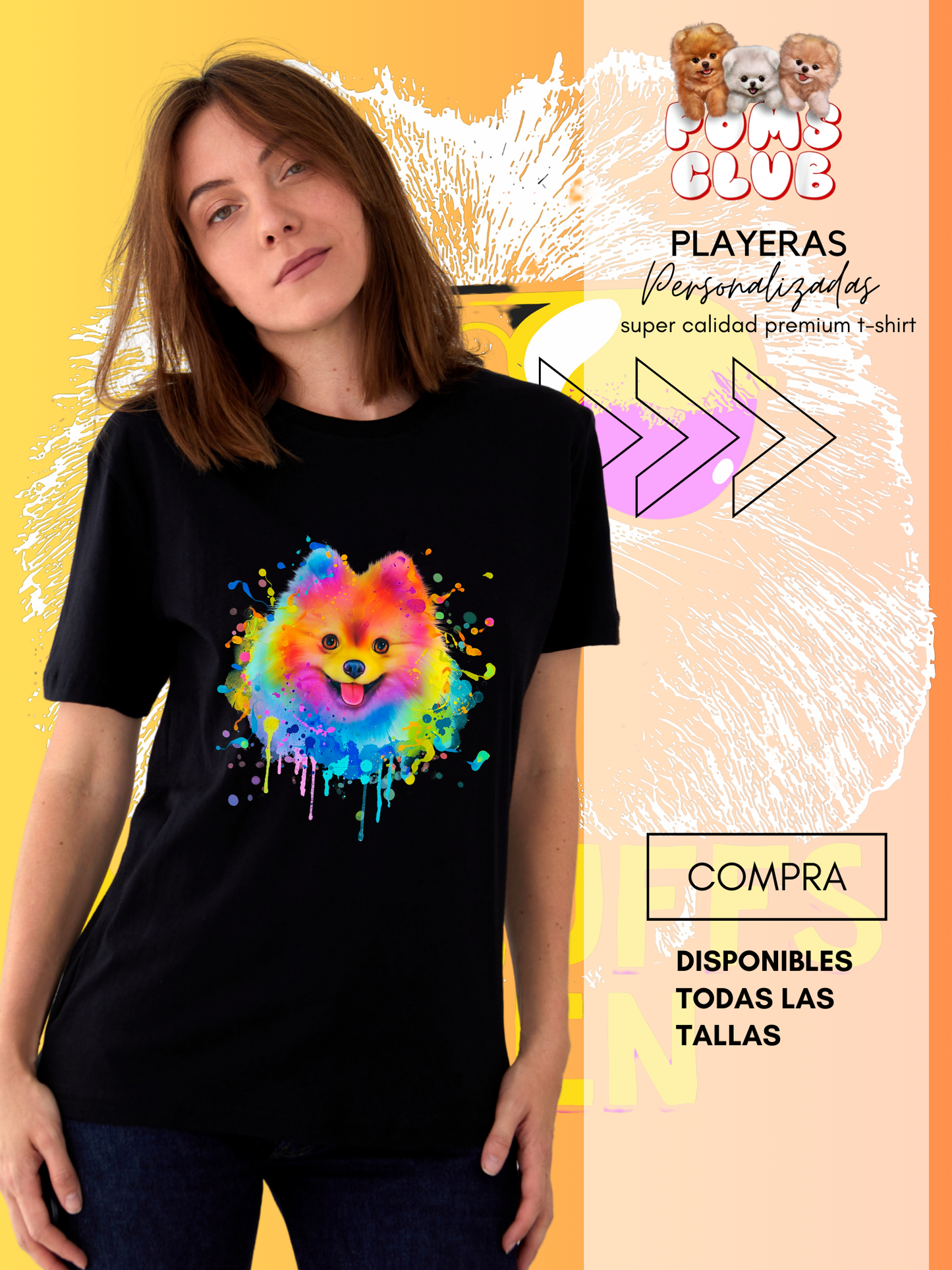 Camisetas manga corta con impresión en DTF personalizada.