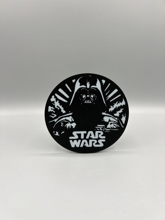 Posavasos de Star Wars (Darth Vader) en impresión 3D