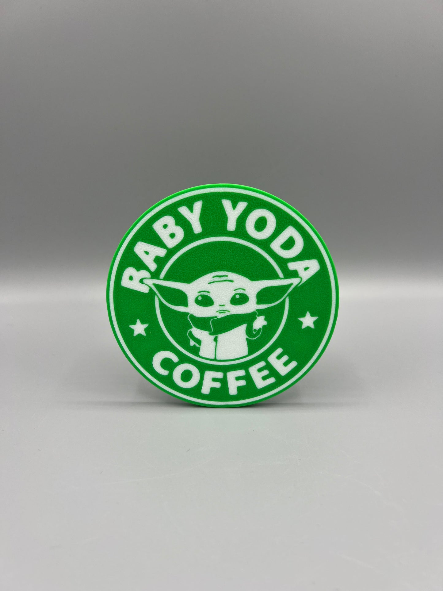 Posavasos de Baby Yoda (Star Wars) en impresión 3D