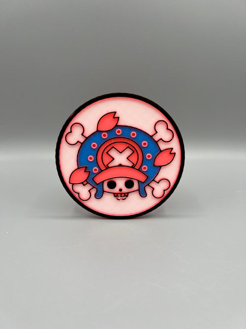 Posavasos de One Piece Chopper en impresión 3D