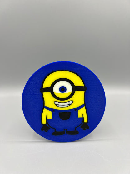 Posavasos de Minions en impresión 3D