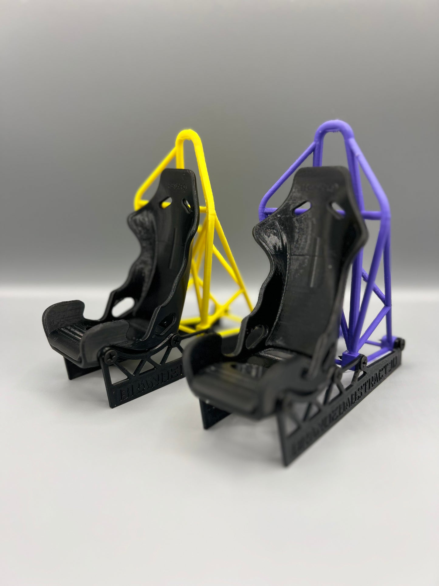 Soporte para Móvil de Asiento de Coche de Carreras en impresión 3D