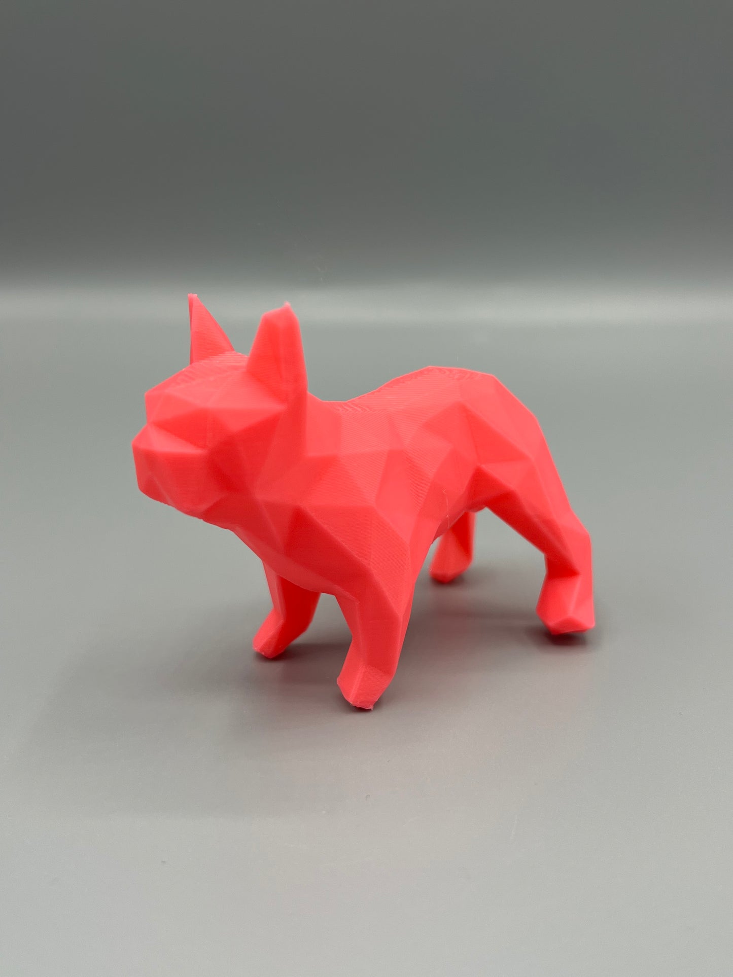 Figura de Buldog de 15 cm en impresión 3D