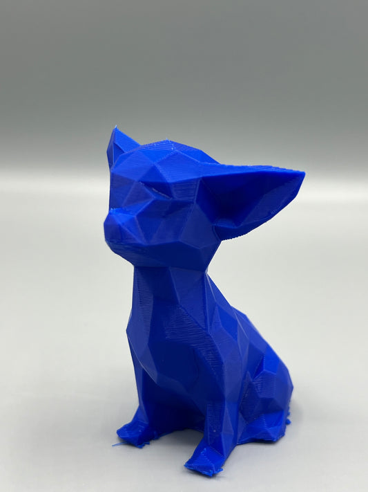 Figura de Chihuahua en impresión 3D