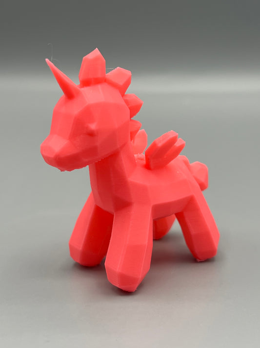 Figura de Unicornio en impresión 3D