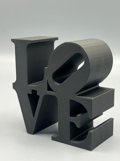 Letras Love en impresión 3D