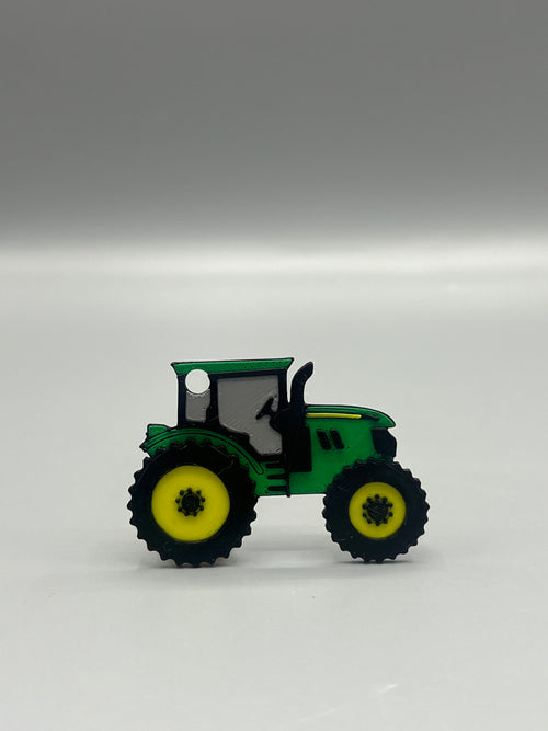 Llavero de Tractor en impresión 3D