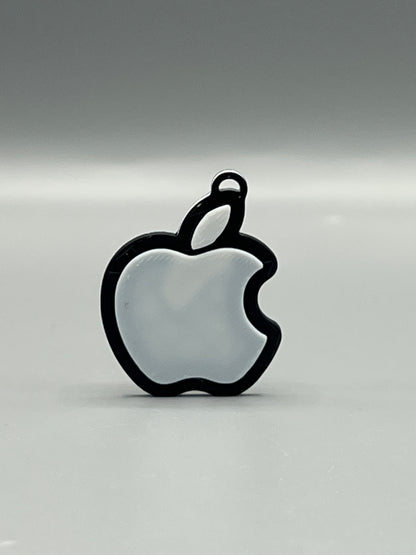 Llavero logo de Apple en impresión 3D