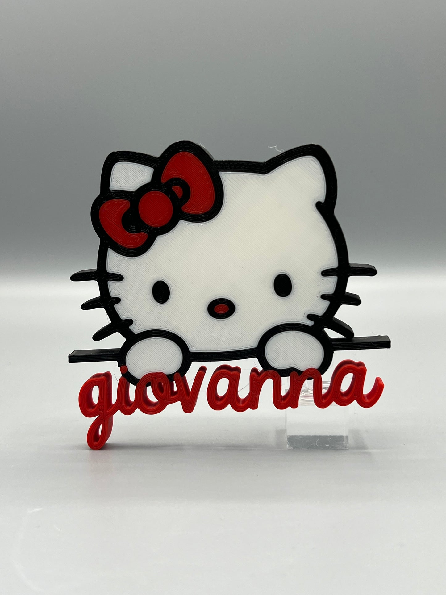 Figura de Hello Kitty en impresión 3D personalizada