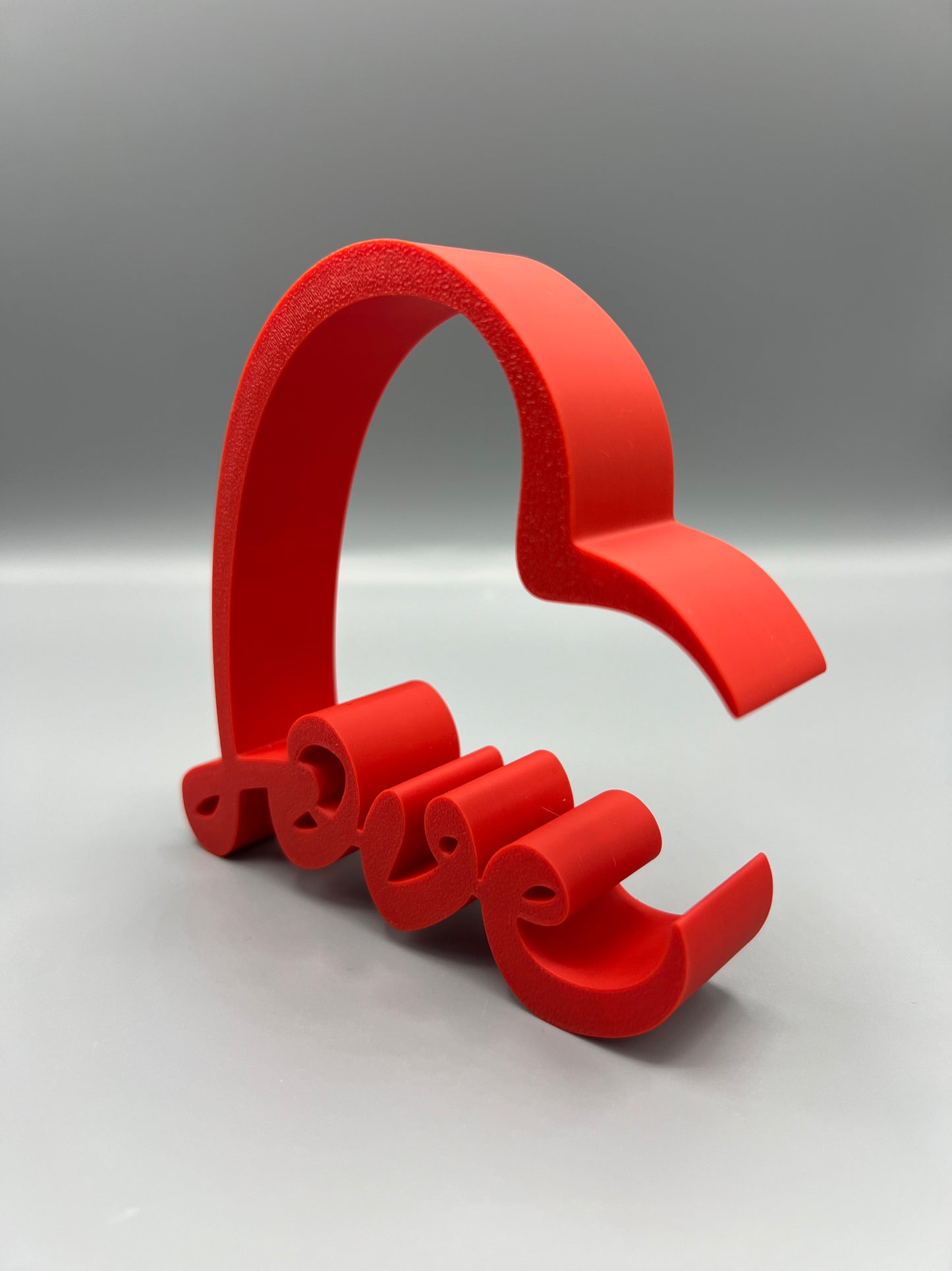 Letras Love con Corazón en impresión 3D