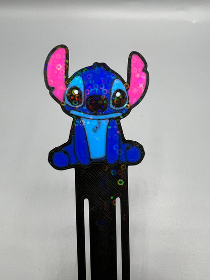 Marcapáginas de Stich en impresión 3D