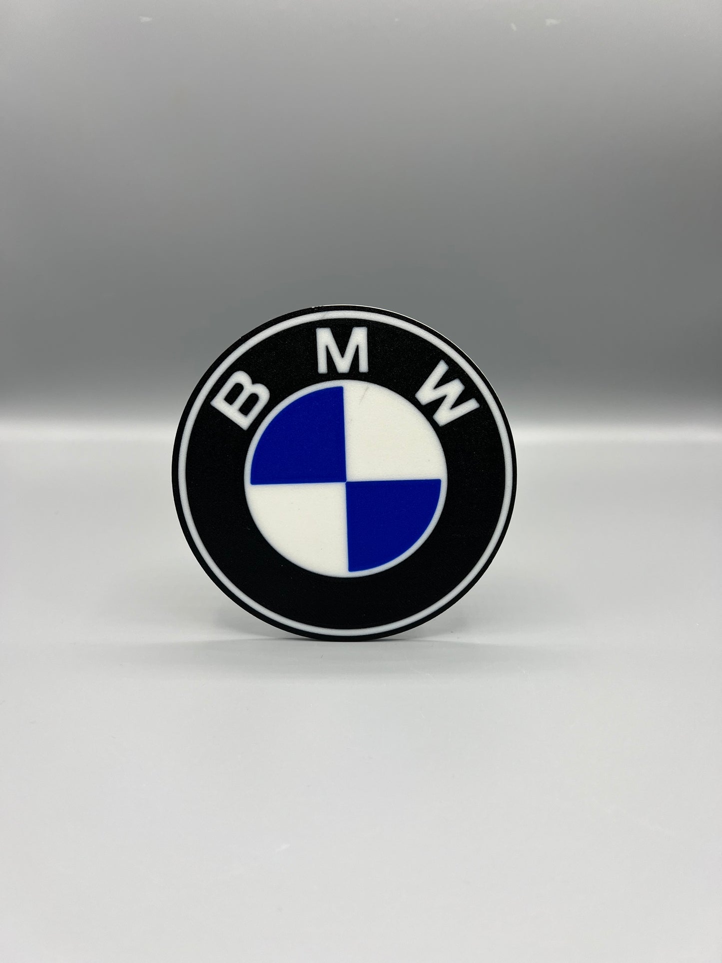 Posavasos de escudo de BMW en impresión 3D